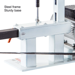 Lixadeira de cinta VEVOR: 1,5 kW de velocidade variável para fabricação de facas