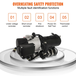 VEVOR 10KW Diesel pysäköintilämmitin autoihin ja ajoneuvoihin