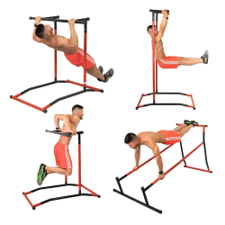 VEVOR Pull-Up & Dip Station: Heavy Duty Home Gym Workout