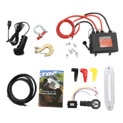 Cabrestante eléctrico VEVOR de 6170 kg: potente remolque para aventuras todoterreno