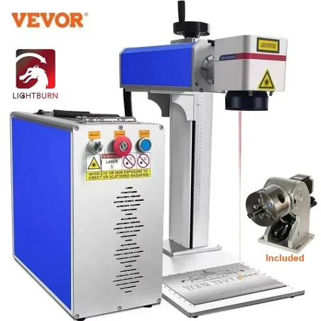VEVOR Fiber Laser Marking Machine for Metals - Engraving & Cutting