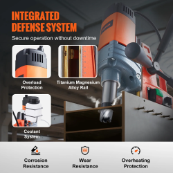 VEVOR Magnetic Drill Press: Powerful & Precise Drilling